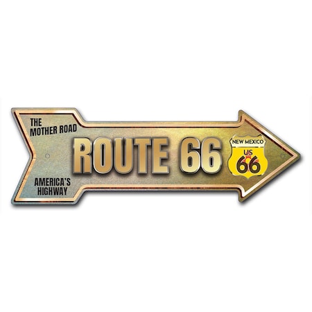 Route 66 New Mexico Arrow Decal Funny Home Decor 36in Wide